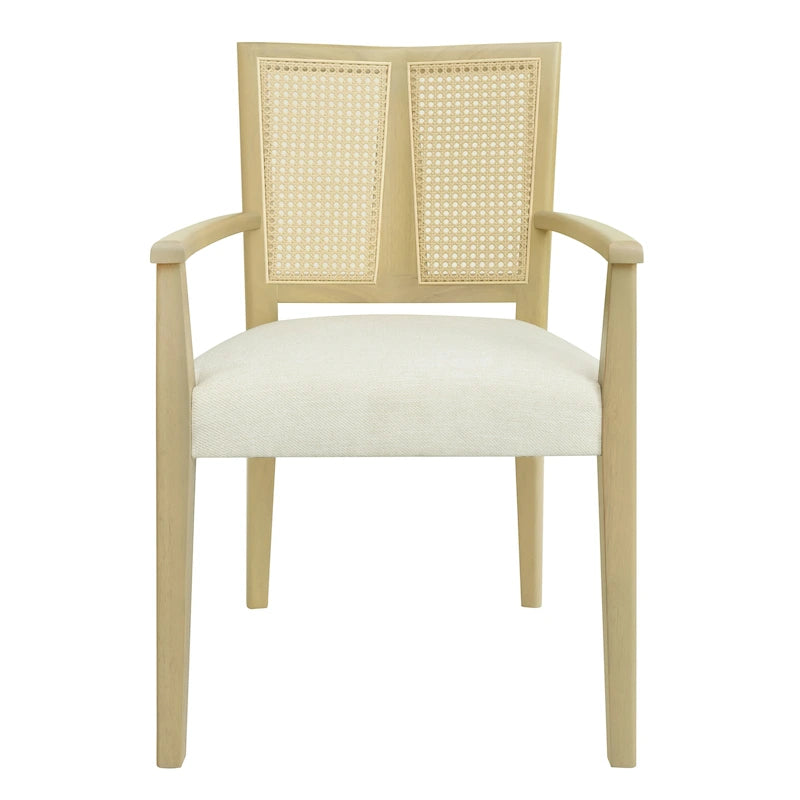 Chaise de salle à manger capitonnée, style moderne du milieu du siècle