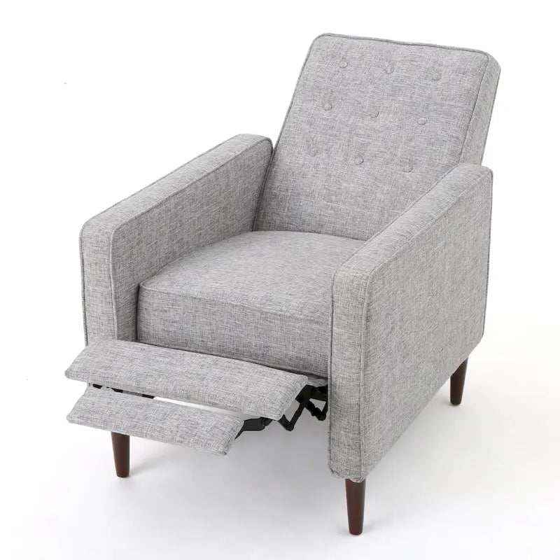 Fauteuil inclinable capitonné