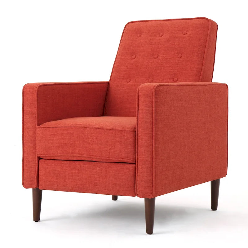 Fauteuil inclinable capitonné