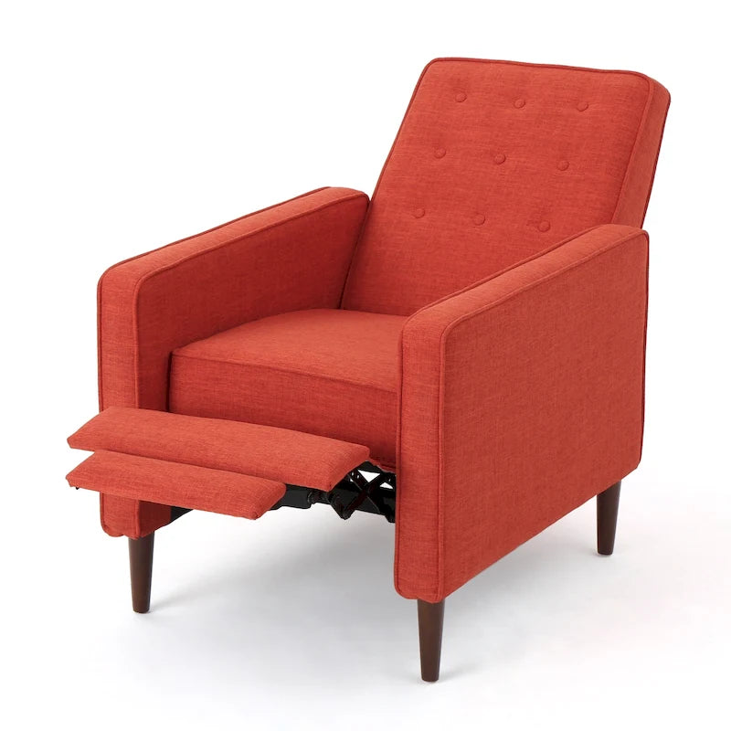 Fauteuil inclinable capitonné