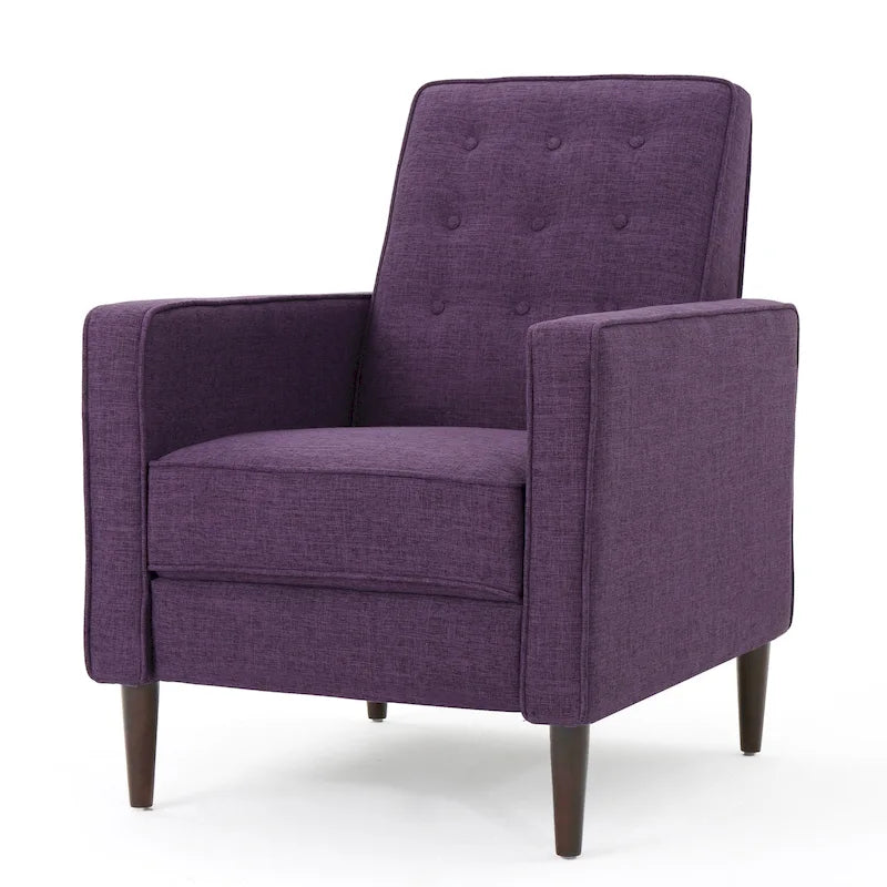 Fauteuil inclinable capitonné