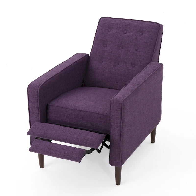Fauteuil inclinable capitonné
