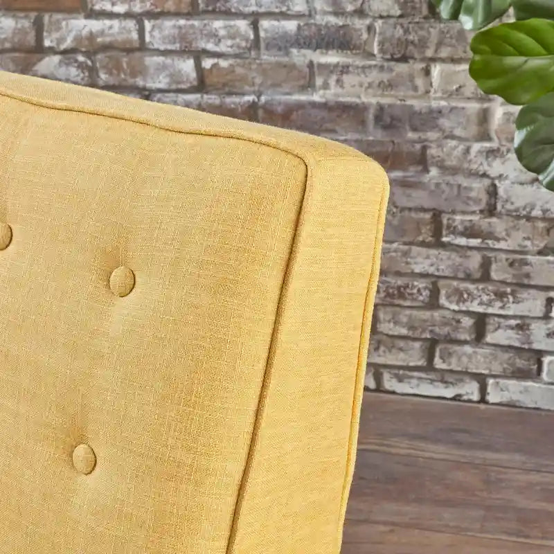 Fauteuil inclinable capitonné