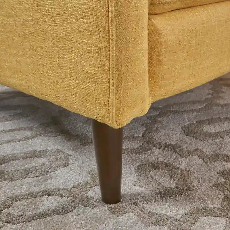 Fauteuil inclinable capitonné
