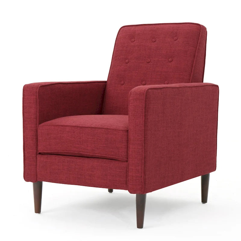 Fauteuil inclinable capitonné
