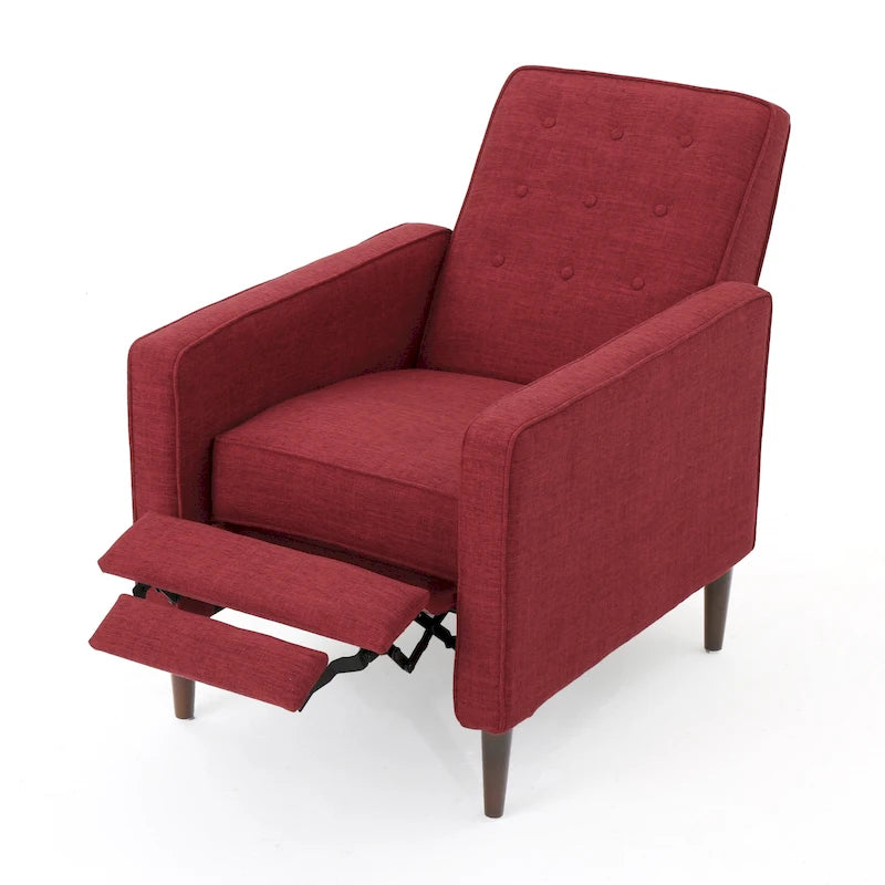 Fauteuil inclinable capitonné
