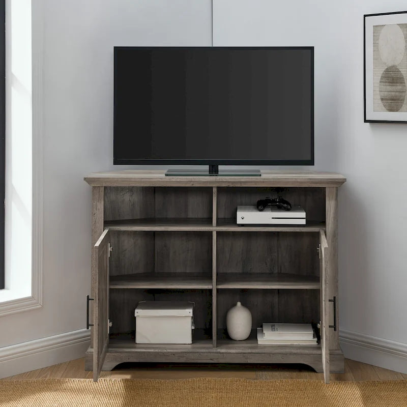 Meuble TV d'angle Groove de 44 pouces