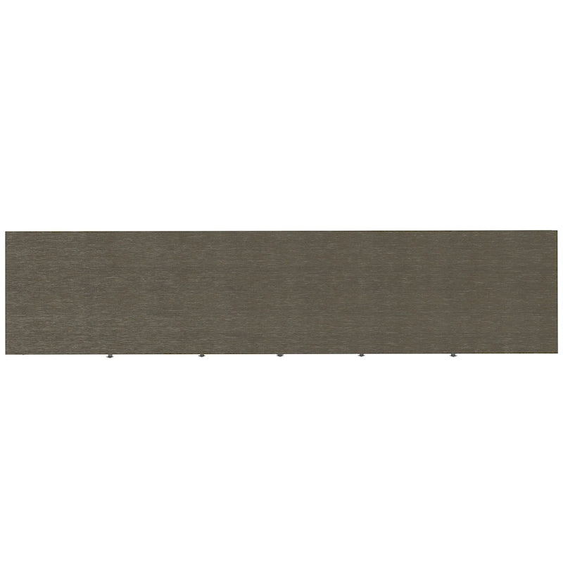 Meuble TV de style moderne en bois massif de 72 pouces de large
