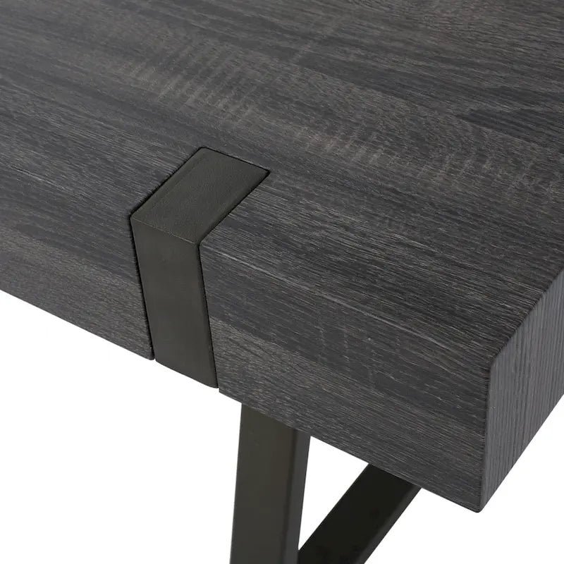 Table basse imitation bois — 43,25 po L x 23,60 po l x 16,75 po H