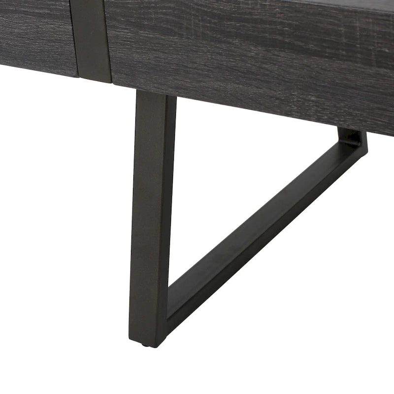 Table basse imitation bois — 43,25 po L x 23,60 po l x 16,75 po H