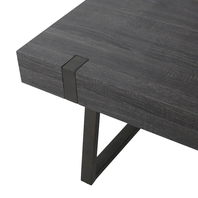Table basse imitation bois — 43,25 po L x 23,60 po l x 16,75 po H