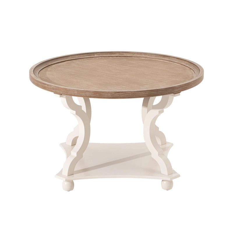 Table basse rustique de style campagnard