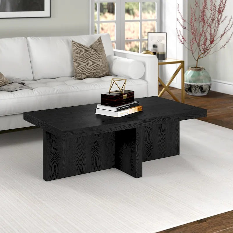 44 Table basse rectangulaire large