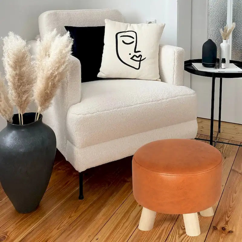 Repose-pieds Ottomane Tabouret pour Animaux de Compagnie