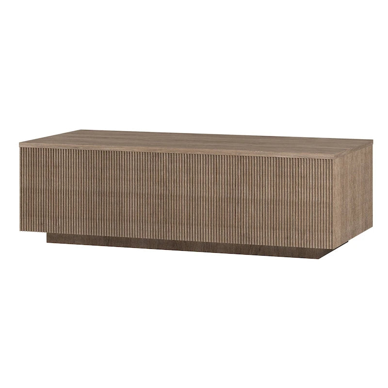 Table basse rectangulaire de 122 cm de large - 120,6 cm de large