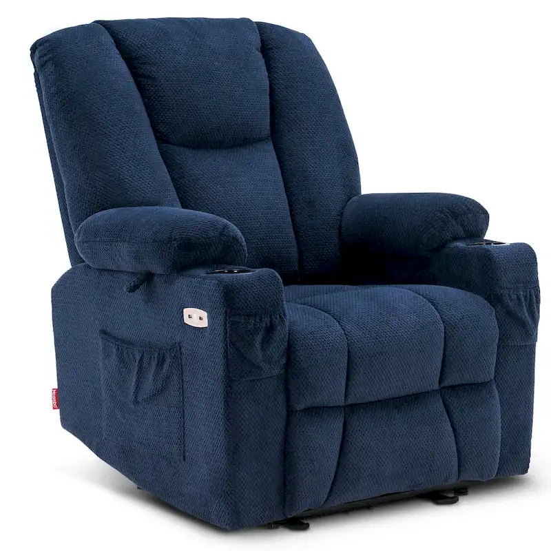 Fauteuil inclinable électrique massant et chauffant