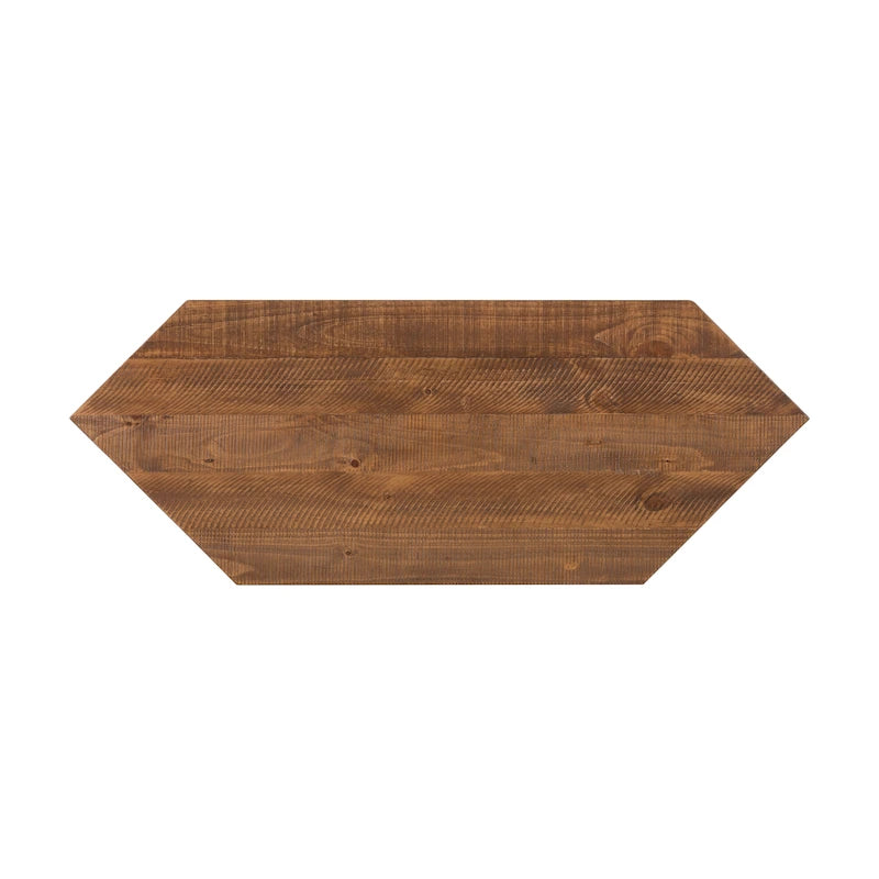 Meuble TV d'angle en bois massif de 50 pouces