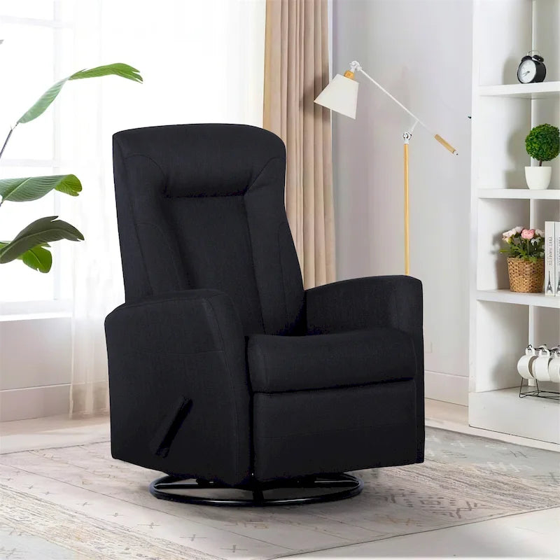 Fauteuil planeur inclinable Fauteuil à bascule inclinable Fauteuil inclinable pivotant Fauteuil d'appoint