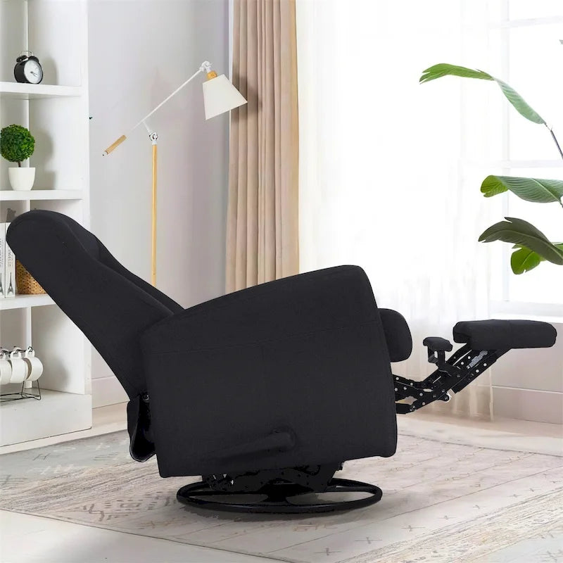 Fauteuil planeur inclinable Fauteuil à bascule inclinable Fauteuil inclinable pivotant Fauteuil d'appoint
