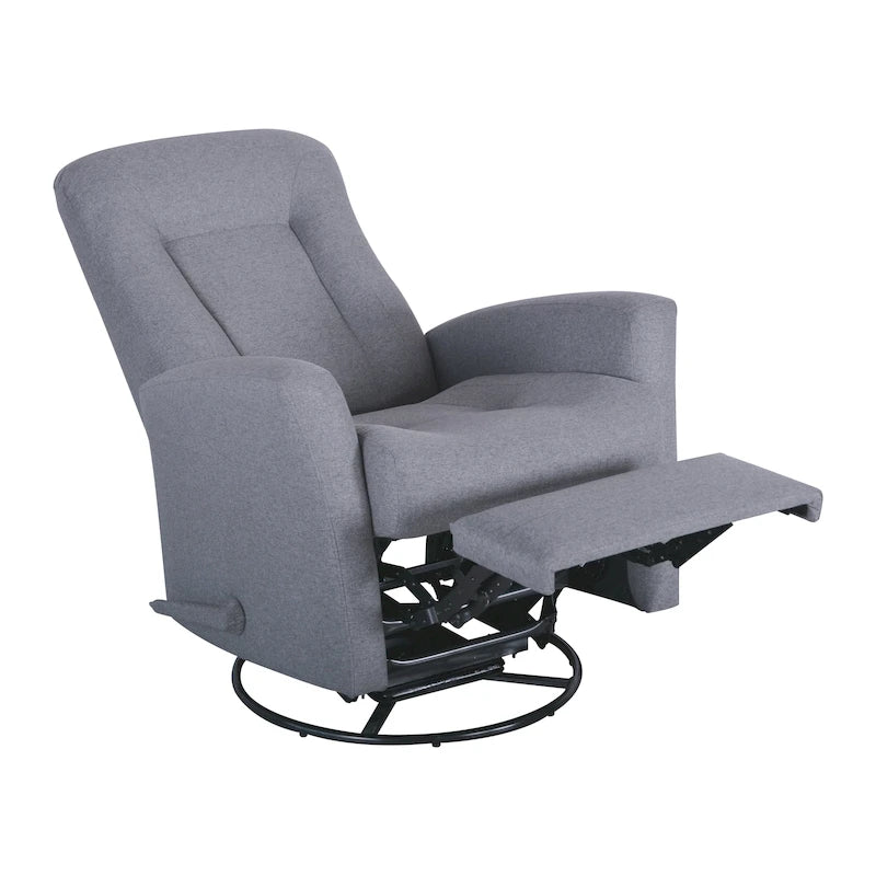 Fauteuil planeur inclinable Fauteuil à bascule inclinable Fauteuil inclinable pivotant Fauteuil d'appoint