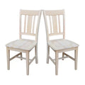 Chaises avec dossiers — un lot de deux