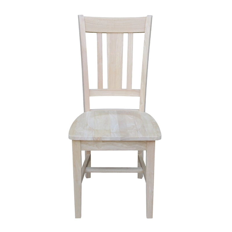 Chaises avec dossiers — un lot de deux