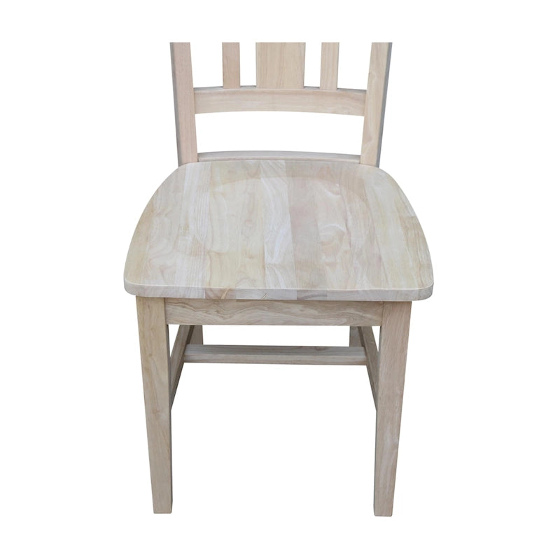 Chaises avec dossiers — un lot de deux