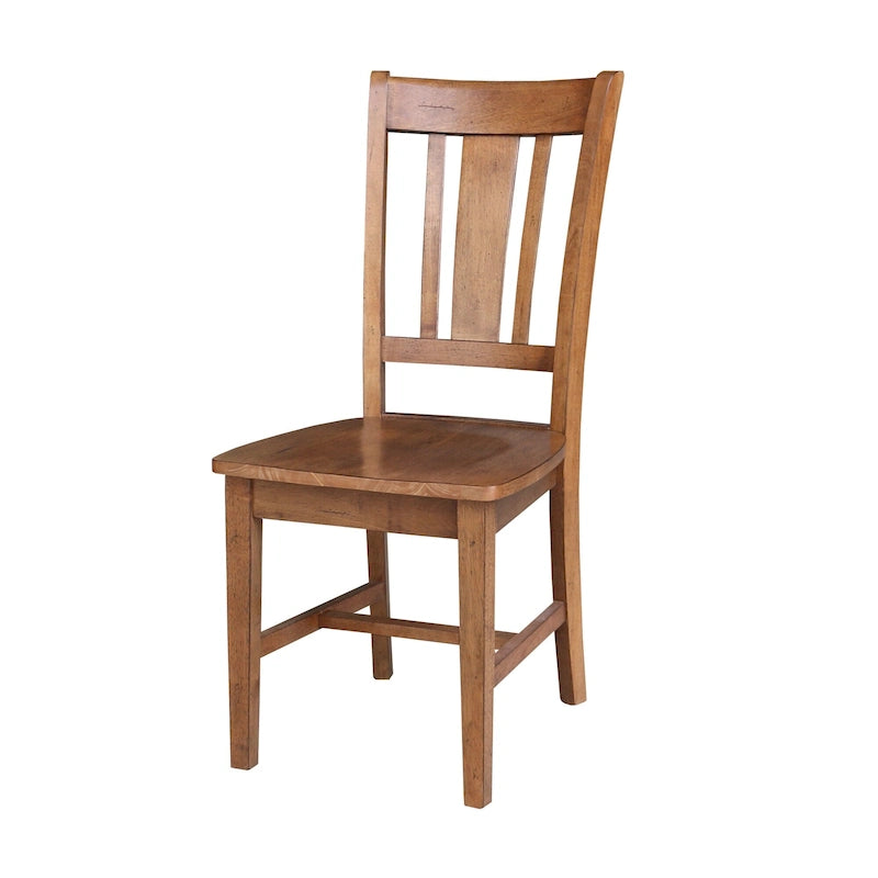 Chaises avec dossiers — un lot de deux