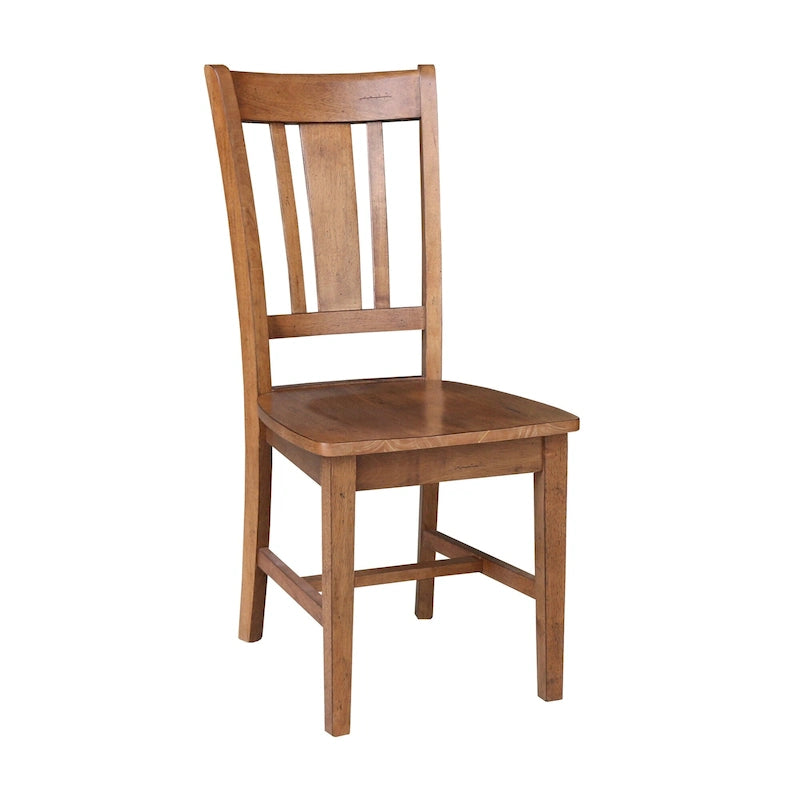 Chaises avec dossiers — un lot de deux