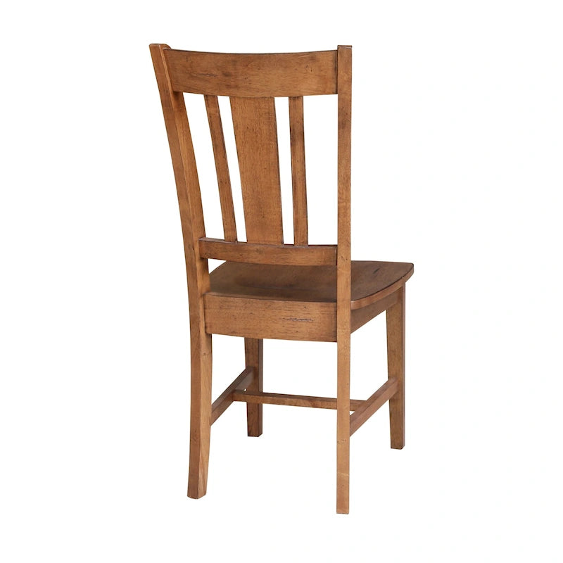 Chaises avec dossiers — un lot de deux