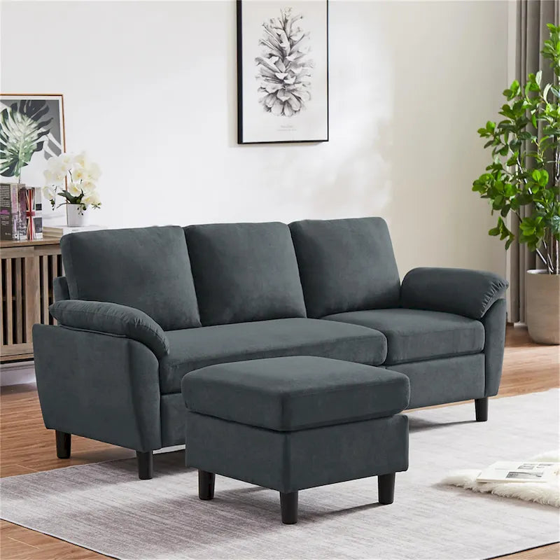 79,72 € Canapé d'angle en forme de L pour salon