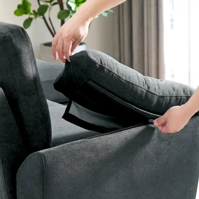 79,72 € Canapé d'angle en forme de L pour salon