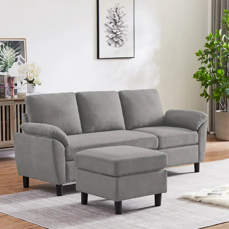 79,72 € Canapé d'angle en forme de L pour salon