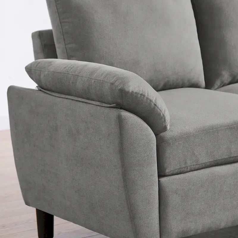 79,72 € Canapé d'angle en forme de L pour salon