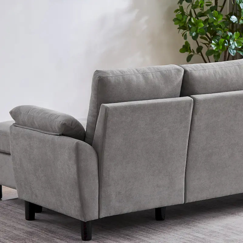 79,72 € Canapé d'angle en forme de L pour salon