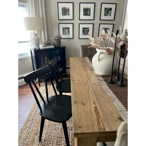 Windsor 17.4  Wide Wooden Dining Chairs
