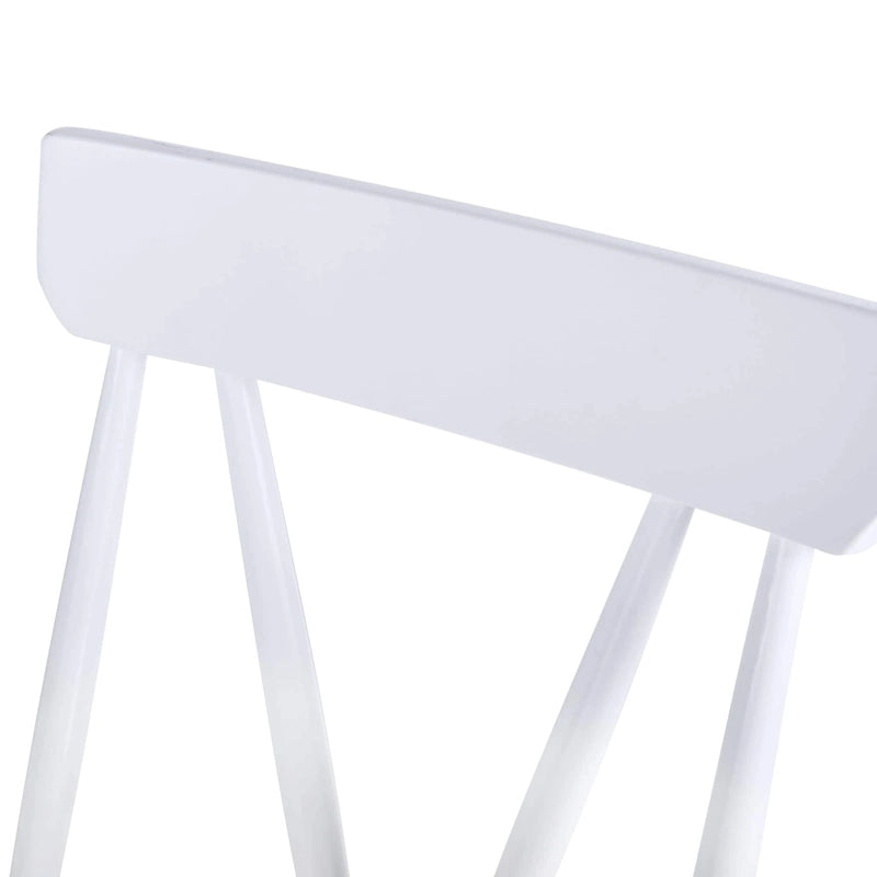 17.4 Chaises de salle à manger larges en bois
