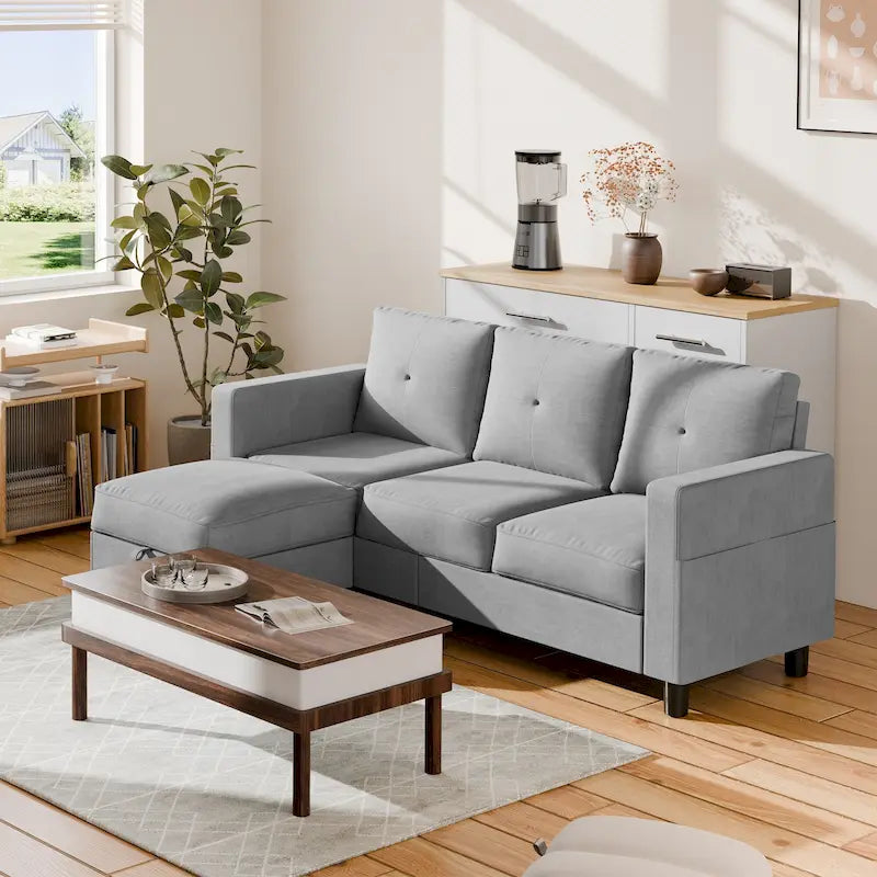 Canapé modulable convertible en L