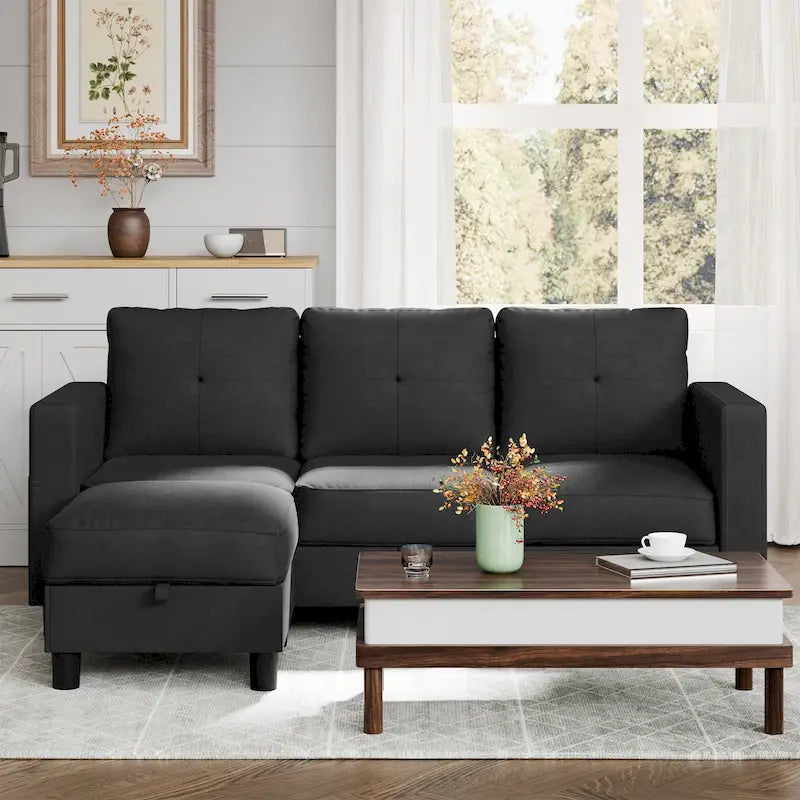 Canapé modulable convertible en L