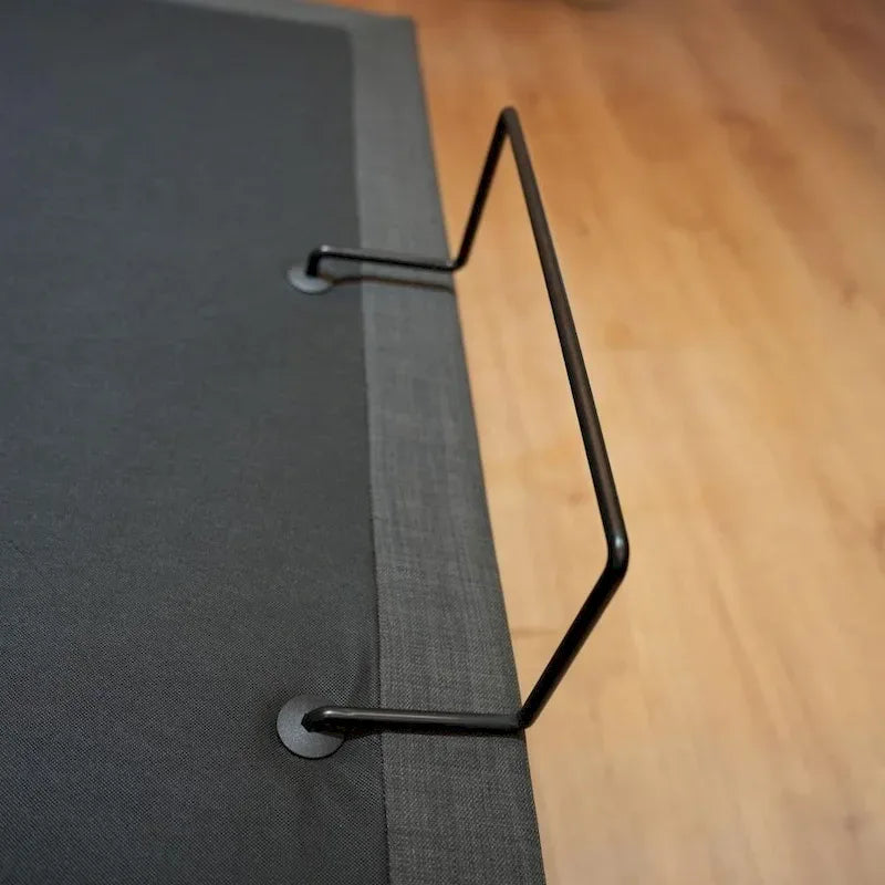 Cadre de lit réglable pour lits avec rangement, gravité zéro, station de charge USB, télécommande sans fil pour l'inclinaison de la tête et des pieds