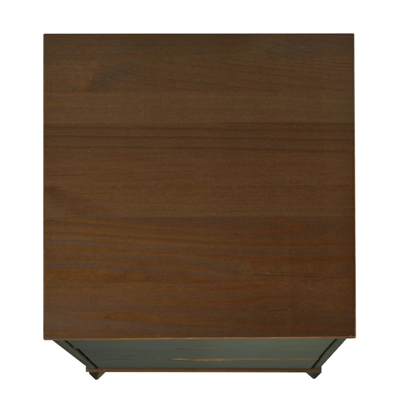 Table de chevet à trois tiroirs