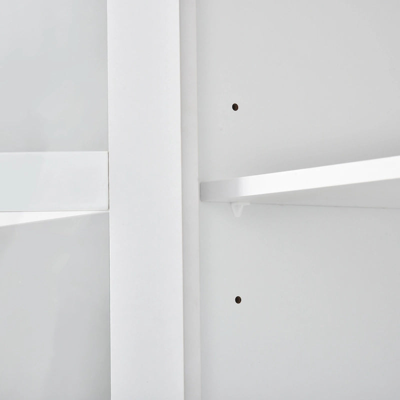 Meuble TV avec pont, table console TV pour téléviseurs jusqu'à 70 pouces, deux colonnes latérales