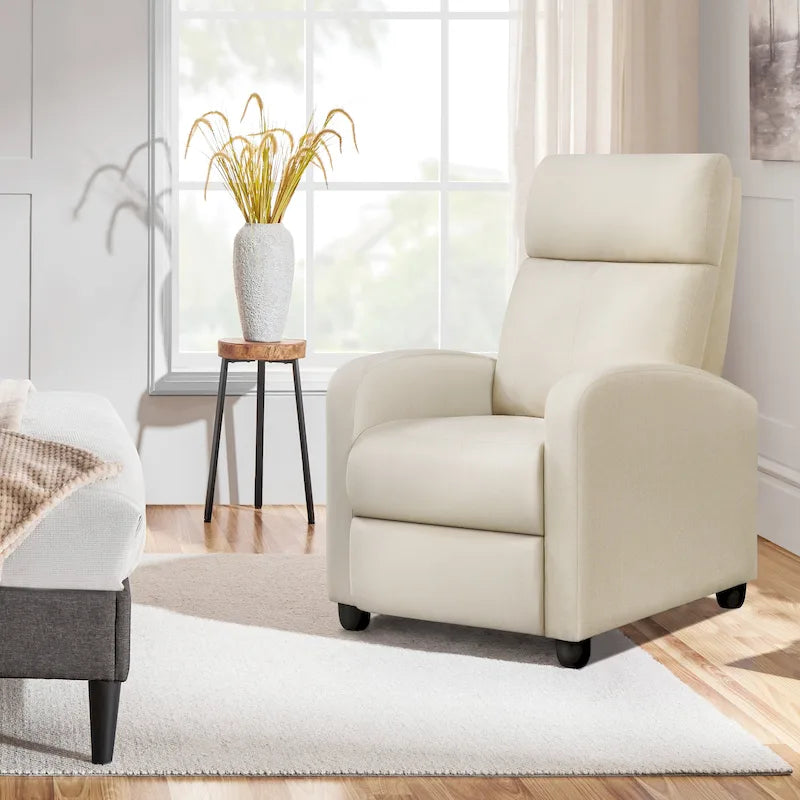 Fauteuil inclinable en tissu moderne