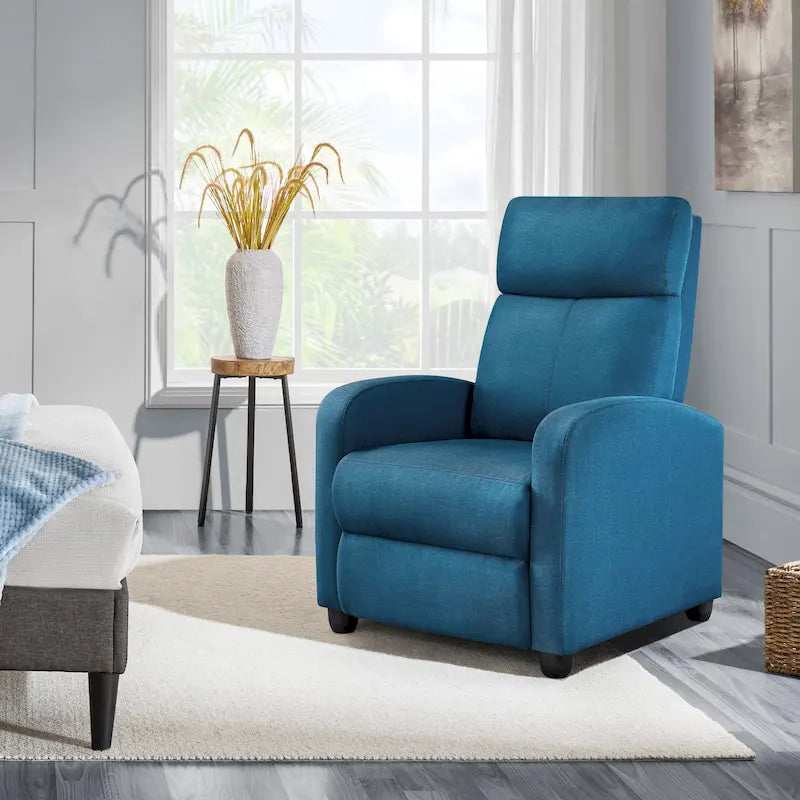 Fauteuil inclinable en tissu moderne