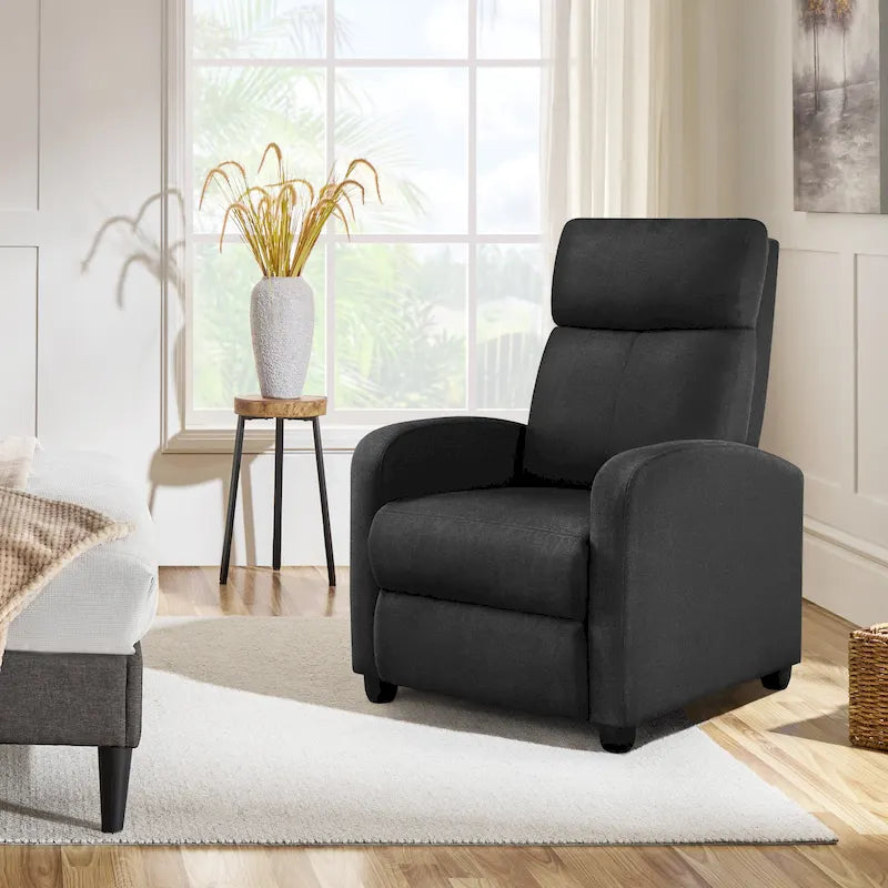Fauteuil inclinable en tissu moderne