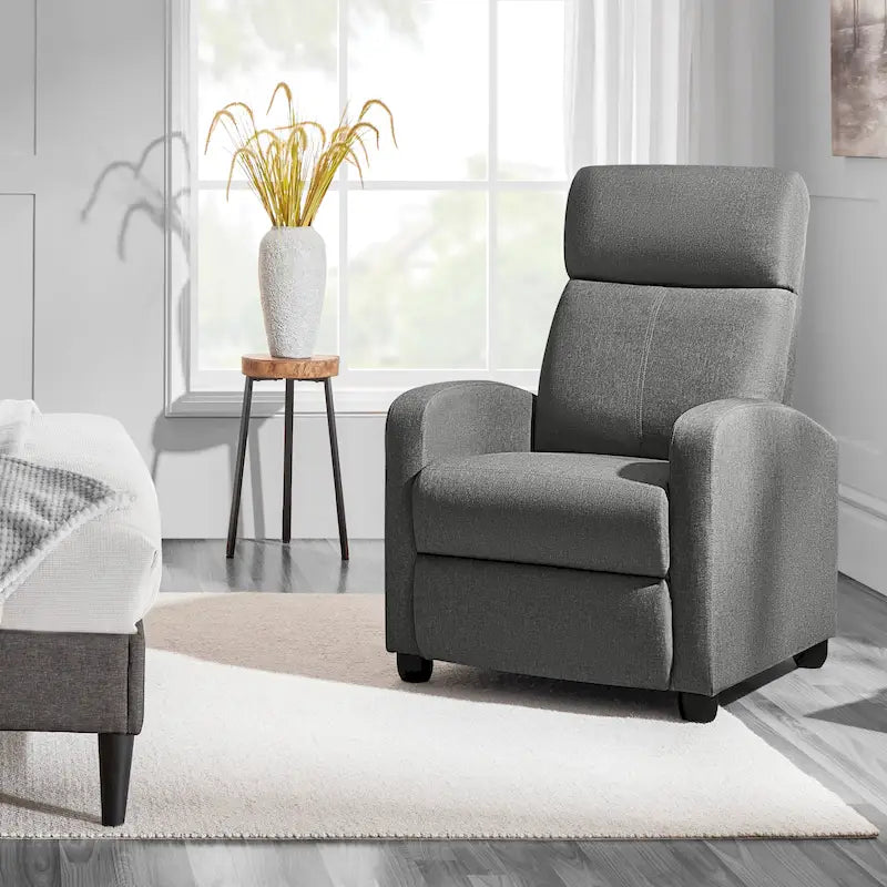 Fauteuil inclinable en tissu moderne