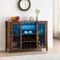 Bar à vin avec lumières LED - 15,7 P x 47,2 L x 34,61 H