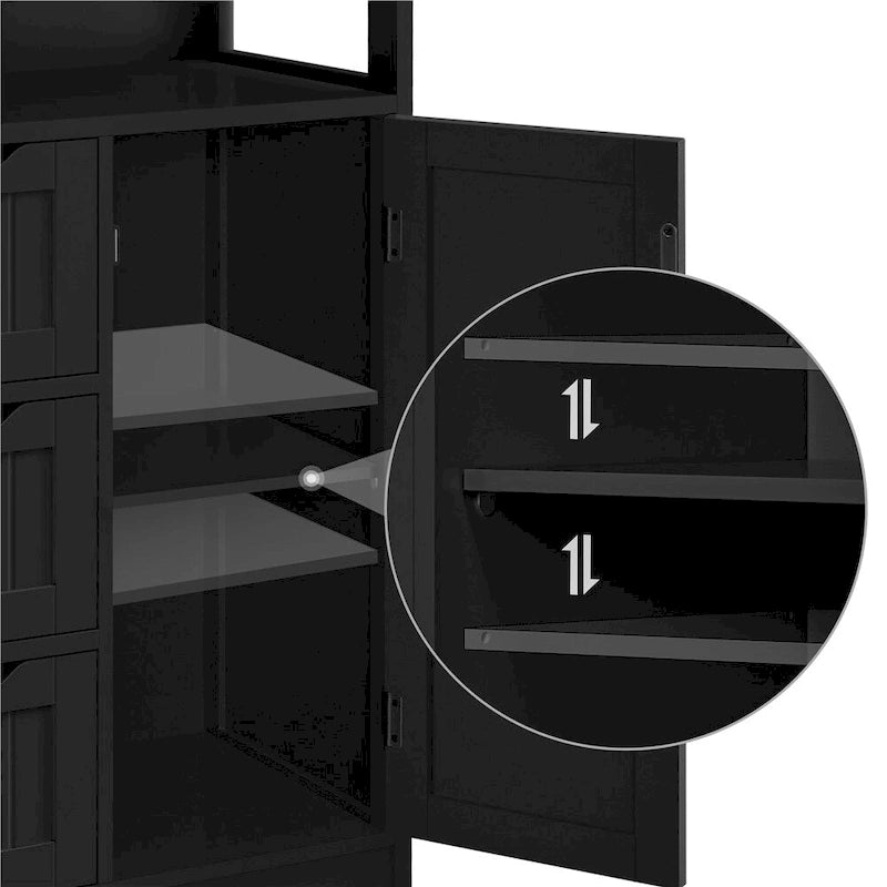 Meuble de rangement pour salle de bain, chambre à coucher
